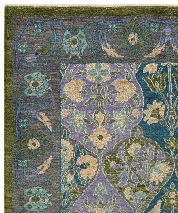 فرش دستباف لری بافت الوان ذوالانواری 3042 LORI (LORIBAFT)