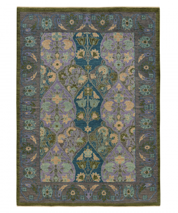 فرش دستباف لری بافت الوان ذوالانواری 3042 LORI (LORIBAFT)