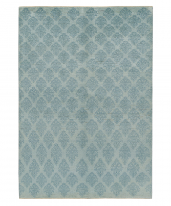 فرش دستباف لری بافت آبی ذوالانواری Zollanvari کد 4282