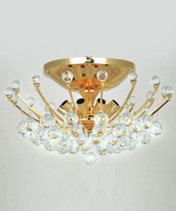 لوستر سقفی 9 شعله چشمه نور کد 6634/50