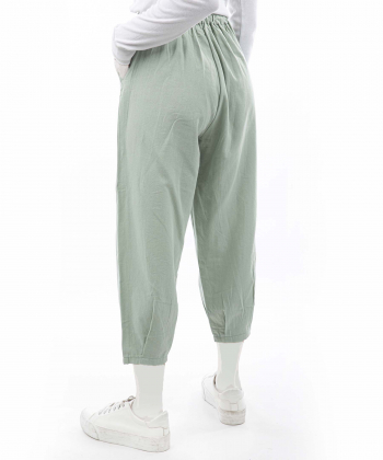 شلوار پارچه ای زنانه آروما مدل 1208003