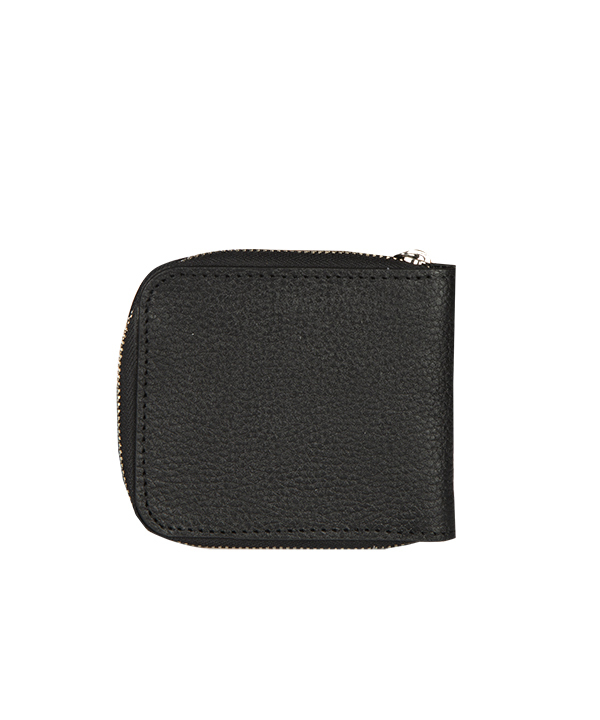 کیف پول زنانه مشکی چرم مشهد Mashhad Leather مدل D0599