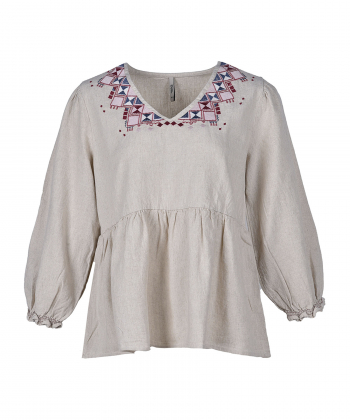 بلوز آستین بلند زنانه بادی اسپینر Body Spinner کد 5609