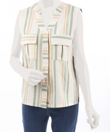 تاپ نخی زنانه آروما مدل 1205009