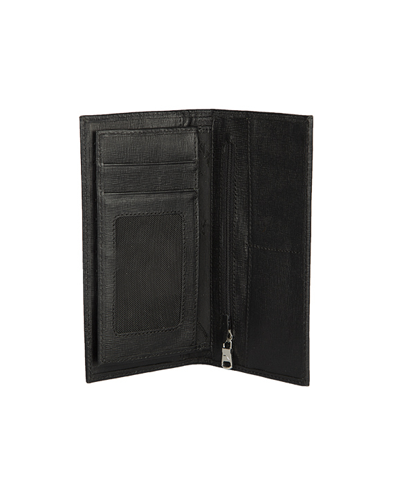 ست چرمی کیف پول، جاکارتی و کمربند چرم مشهد Mashhad Leather مدل U0020- مشکی