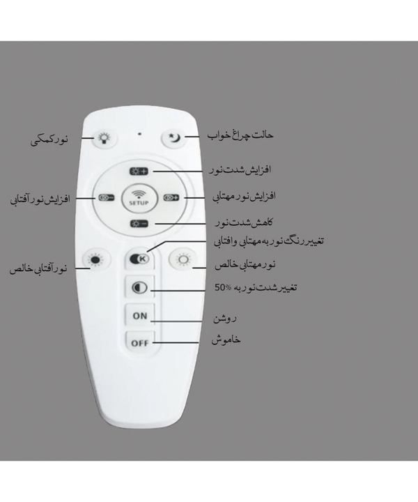 لوستر آویز مدرن چشمه نور کد A6363/1H