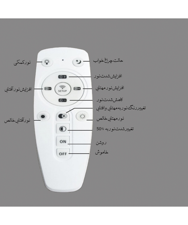 لوستر آویز مدرن چشمه نور کد A6363/1H