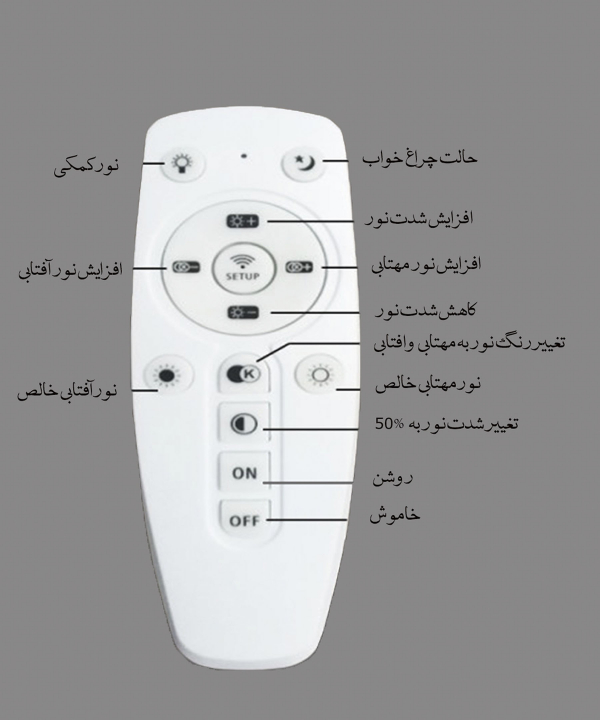 لوستر آویز مدرن چشمه نور کد A6315/1H