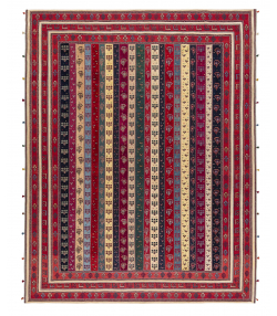 گلیم فرش شیرازالوان ذوالانواری 3159kilim carpet (shiraz)