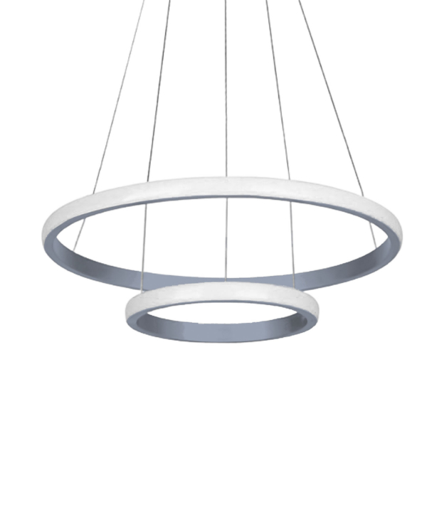 چراغ آویز 2 حلقه چشمه نور کد L6375/2H-T