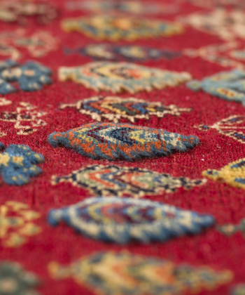 گلیم فرش شیرازقرمز3 ذوالانواری 3158kilim carpet (shiraz)