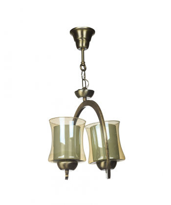 چراغ آویز دو شعله چشمه نور کد CH185105