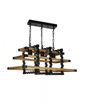 لوستر سه شعله چشمه نور کد CH280101