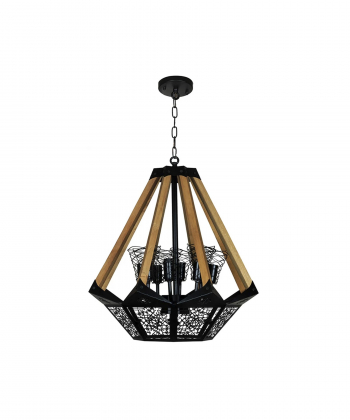 لوستر هشت شعله چشمه نور کد CH280501