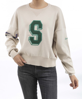 نیم تنه بافت زنانه سوپردرای کد W16A31706T