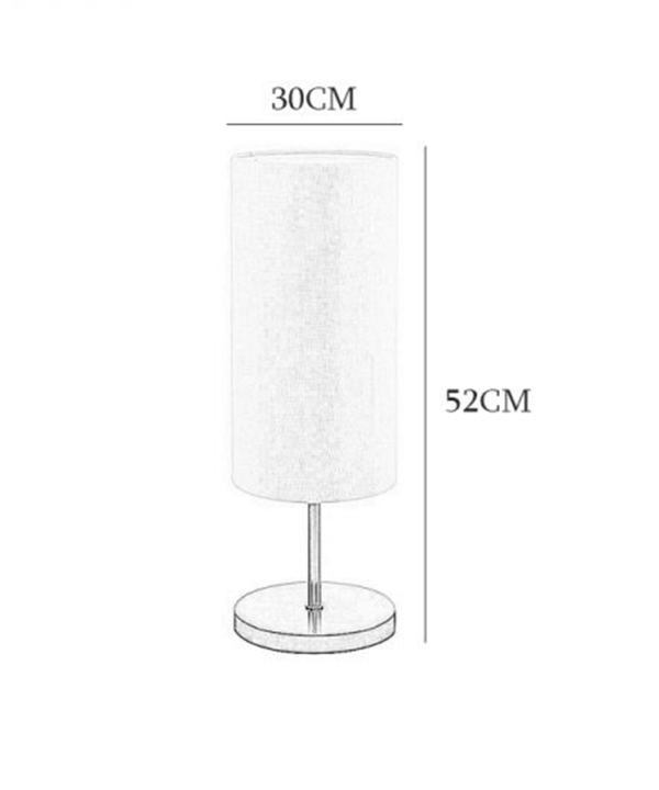 آباژور رومیزی چشمه نور مدل MT7029-WTکرم