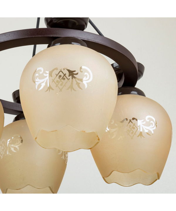 لوستر چهار شعله چشمه نور کد G562/4-BR