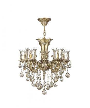 لوستر 5 شعله چشمه نور کد CH229907