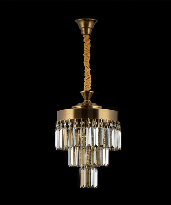 لوستر 4 شعله چشمه نور کد CH186101