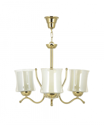 لوستر 3 شعله چشمه نور کد CH135503