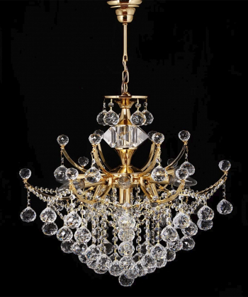 لوستر 9 شعله چشمه نور کد CH276302
