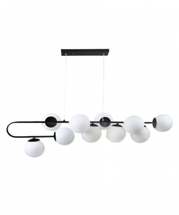 لوستر ده شعله چشمه نور کد CH142607