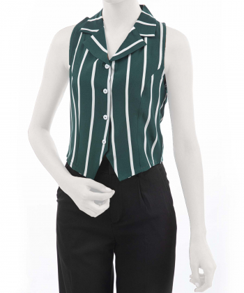 شومیز یقه انگلیسی زنانه سوپردرای Superdry مدل W15S40104T