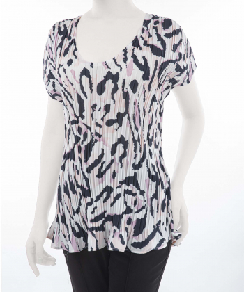 شومیز پلی استر زنانه فلاویا مدل W1347060BL