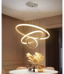چراغ آویز چشمه نور کد L6345-WT