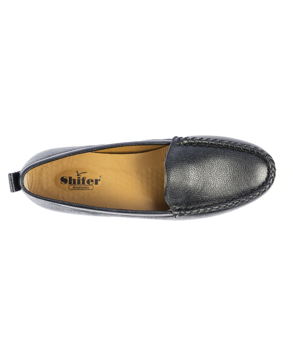 کفش چرم طبیعی زنانه شیفر Shifer مدل 5409A