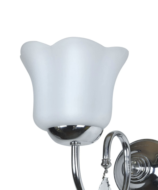 چراغ دیواری چشمه نور کد A856.1-1-WT-O-Pro مجموعه دو عددی