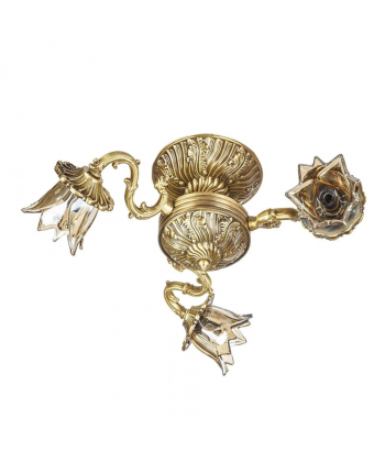 لوستر سقفی چشمه نور 3 شعله کد CH225703