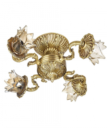 لوستر سقفی چشمه نور 4 شعله کد CH225701