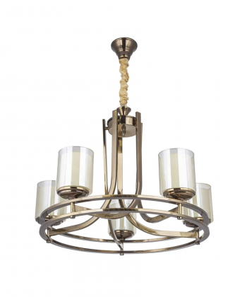 لوستر پنج شعله چشمه نور کد CH186604