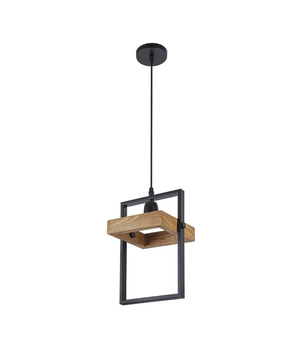 لوستر آویز یک شعله چشمه نور کد CH151501
