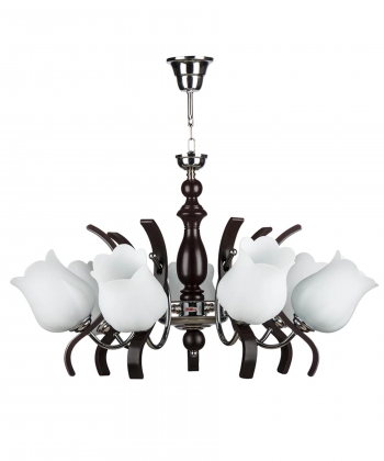 لوستر 7 شعله چشمه نور کد CH134301 تیره