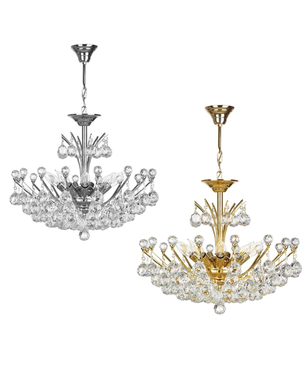 چراغ آویز چشمه نور 9 شعله کد CH260902