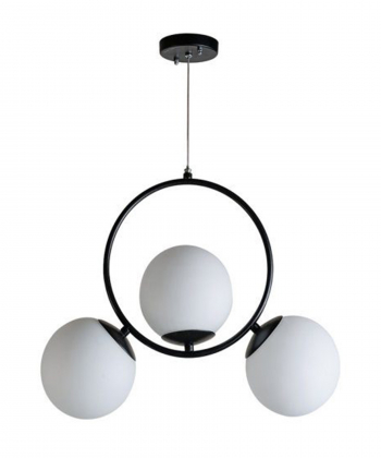 لوستر سه شعله چشمه نور کد A1255/3-WT