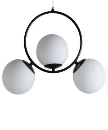 لوستر سه شعله چشمه نور کد A1255/3-WT