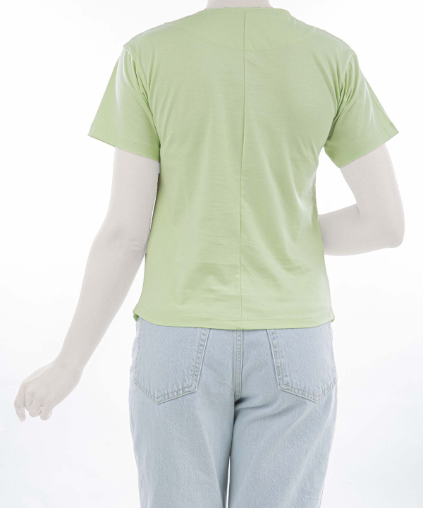 تیشرت آستین کوتاه نخی زنانه جوتی جینز مدل 32773734