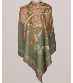 روسری زنانه نوولاشال Novella Shawl کد 044001