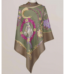 روسری زنانه نوولاشال Novella Shawl کد 044005
