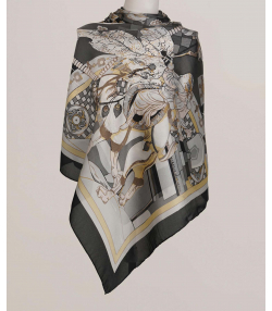 روسری زنانه نوولاشال Novella Shawl کد 088003