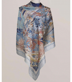 روسری زنانه نوولاشال Novella Shawl کد 088010