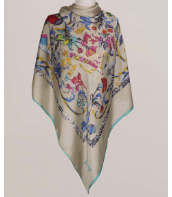 روسری زنانه نوولاشال Novella Shawl کد 088019