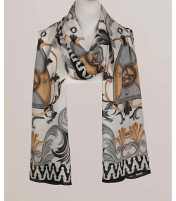 شال زنانه نوولاشال Novella Shawl کد 033041
