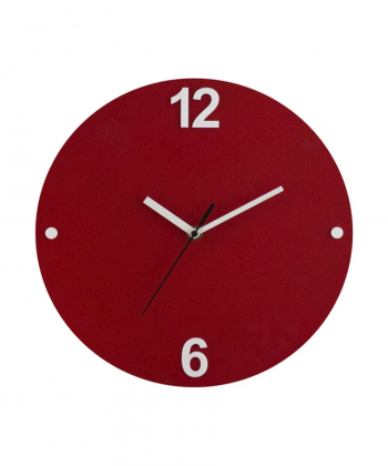 ساعت دیواری چشمه نور مدلHC8019قرمز