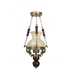 چراغ آویز یک شعله چشمه نور کد W1612/1H
