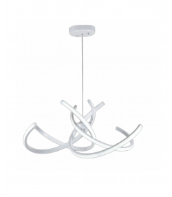 لوستر چشمه نور مدل آویز مدرن کد L6382/4H-WT
