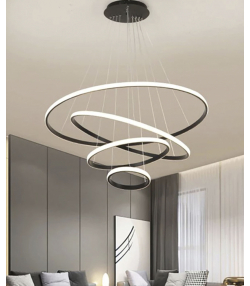 لوستر چشمه نور کد L6361/1BK